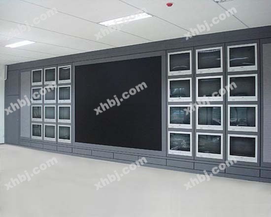 香河板金网提供生产大屏幕液晶背头电视墙厂家